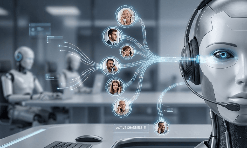 AI model with microphone